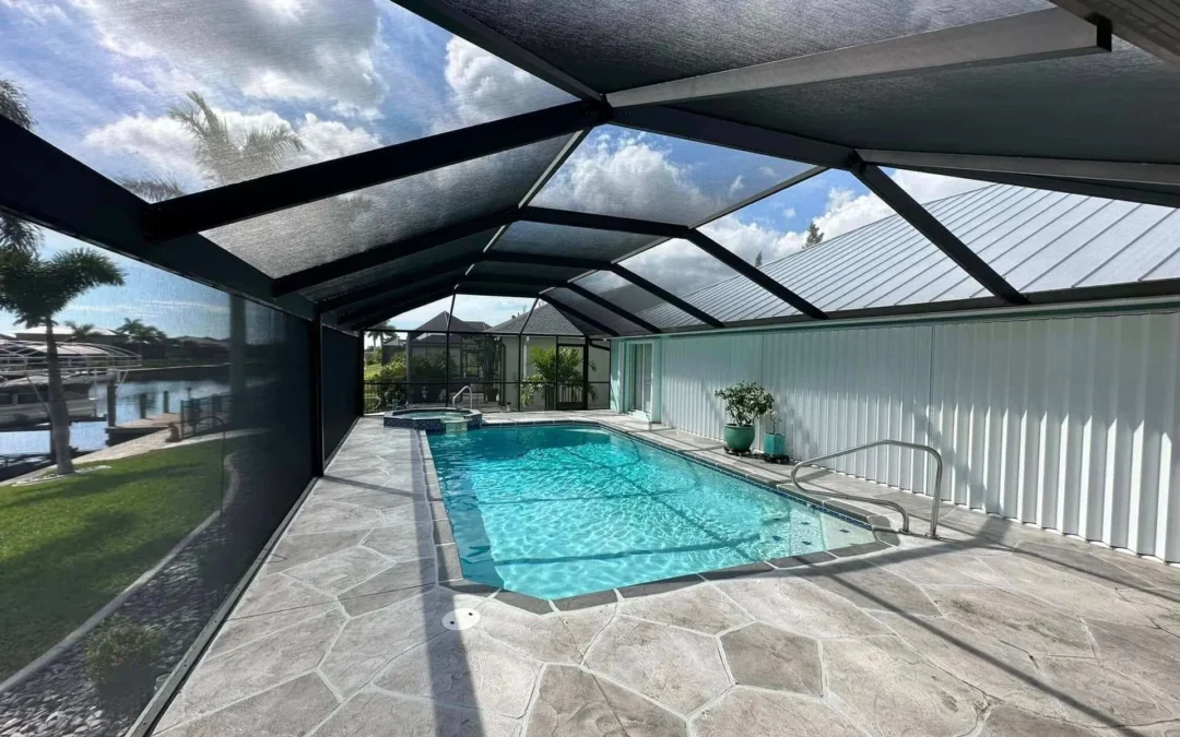 What Type of Maintenance Is Required for Screens on a Pool Cage, Lanai, or Entryway in SW Florida?