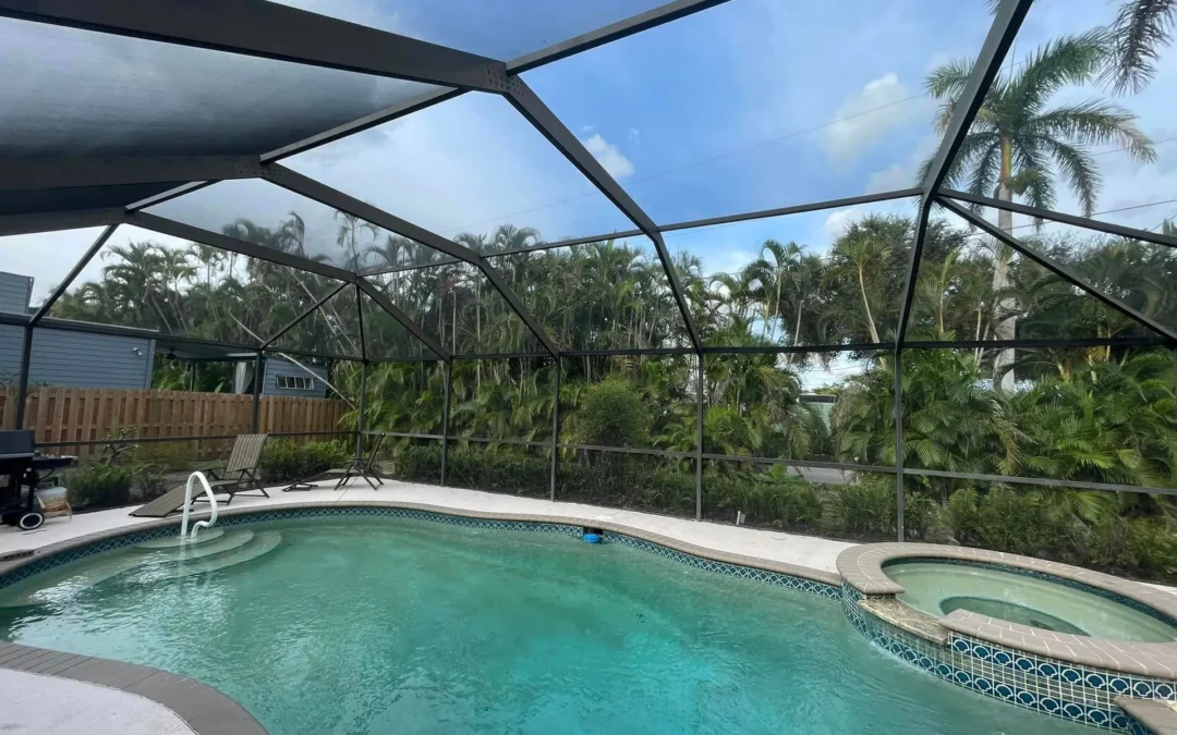 Pool & Lanai Screen Maintenance in Southwest Florida: Why It Matters Year-Round