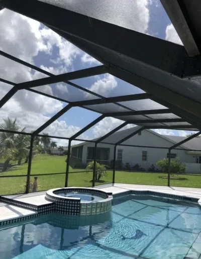 pool screen repair